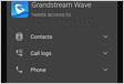 Step-by-Step Quickstart using the Grandstream GS Wave